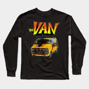 The Van )( 70s Cult Classic Comedy Fan Art Long Sleeve T-Shirt